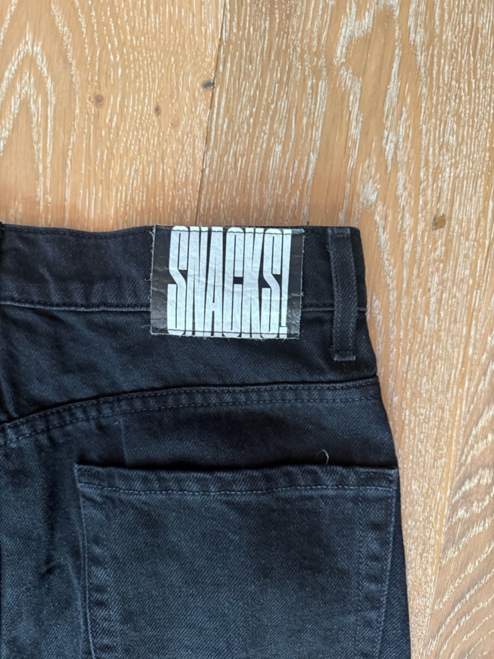 NWT! MOTHER SNACKS! The Candy Stick Skirt black - Picture 10 of 12